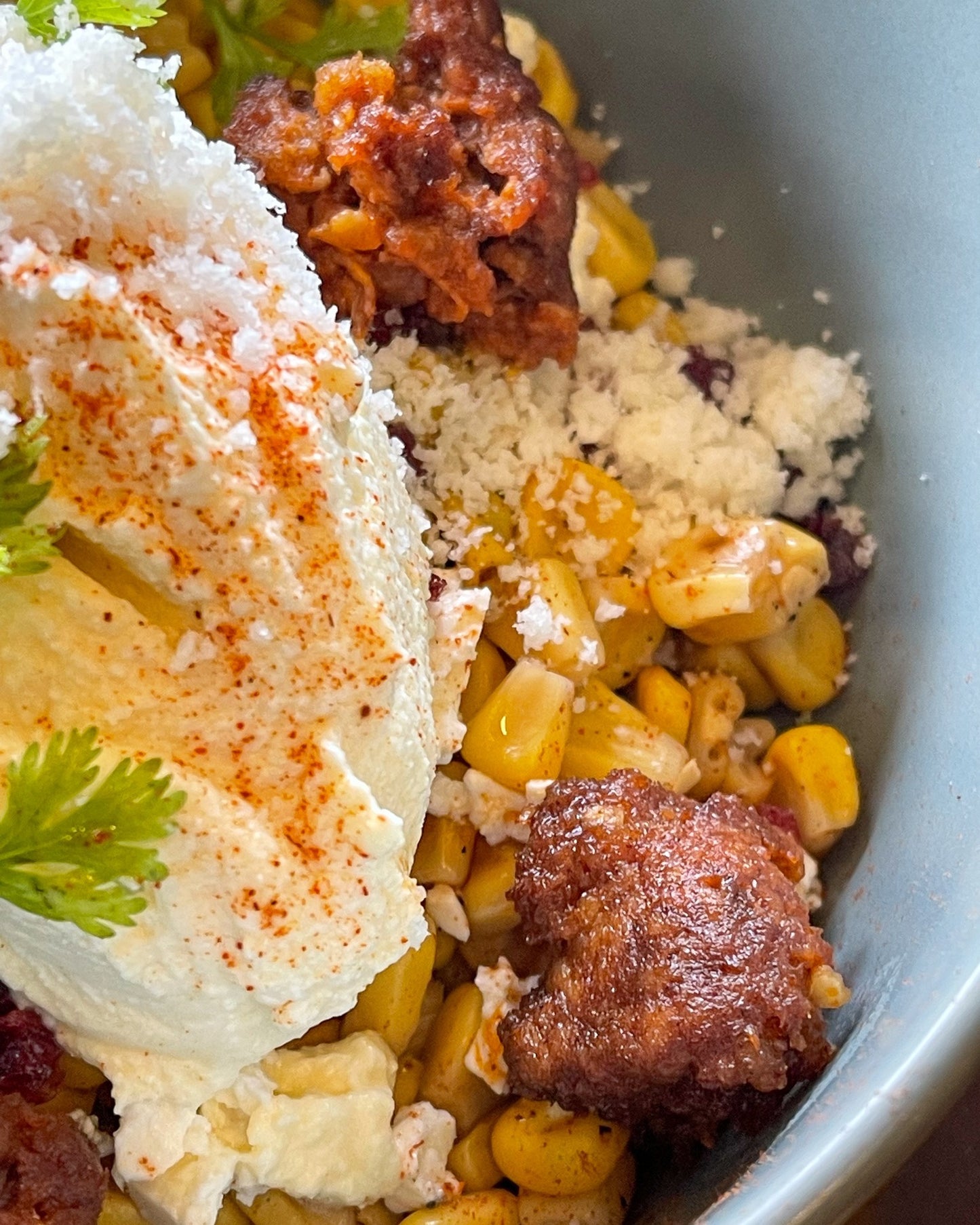 Mexican Corn Salad with Spanish Chorizo