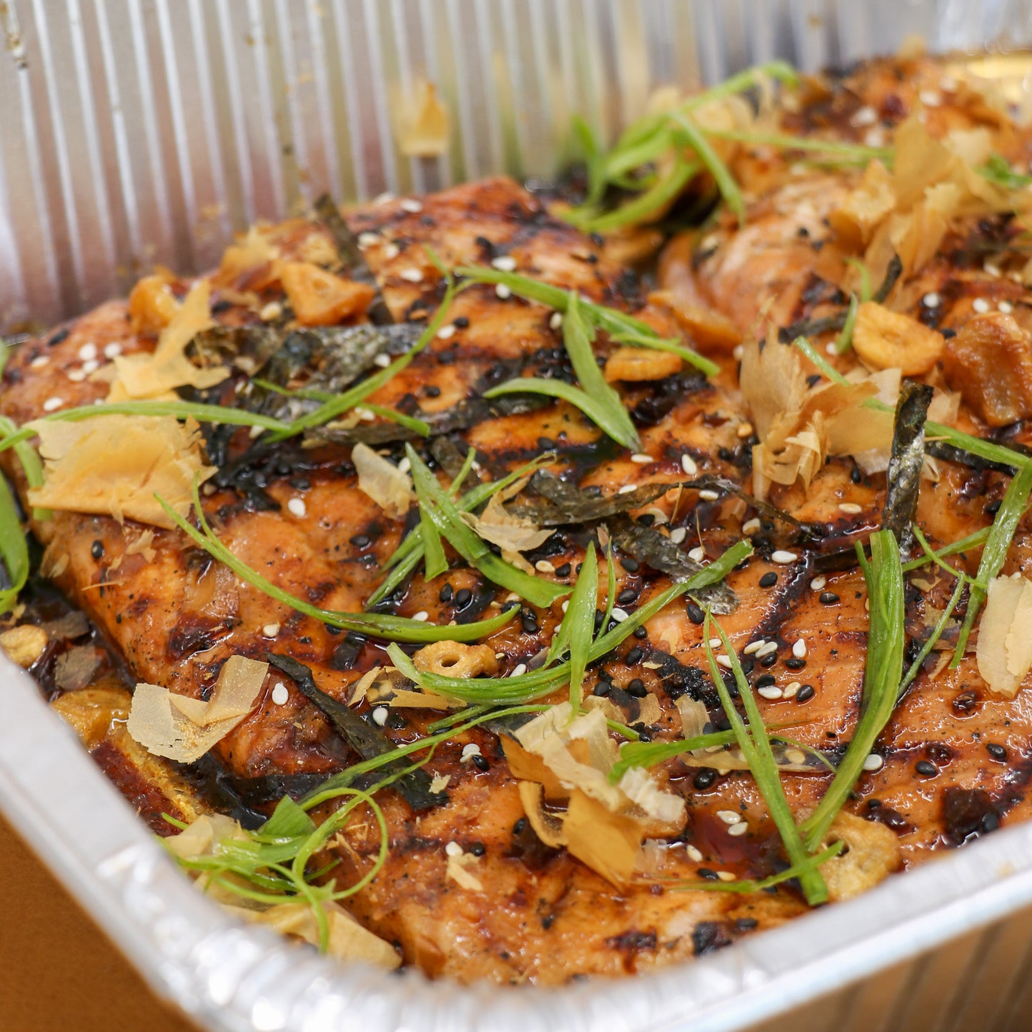 Grilled Tasmanian Teriyaki Salmon