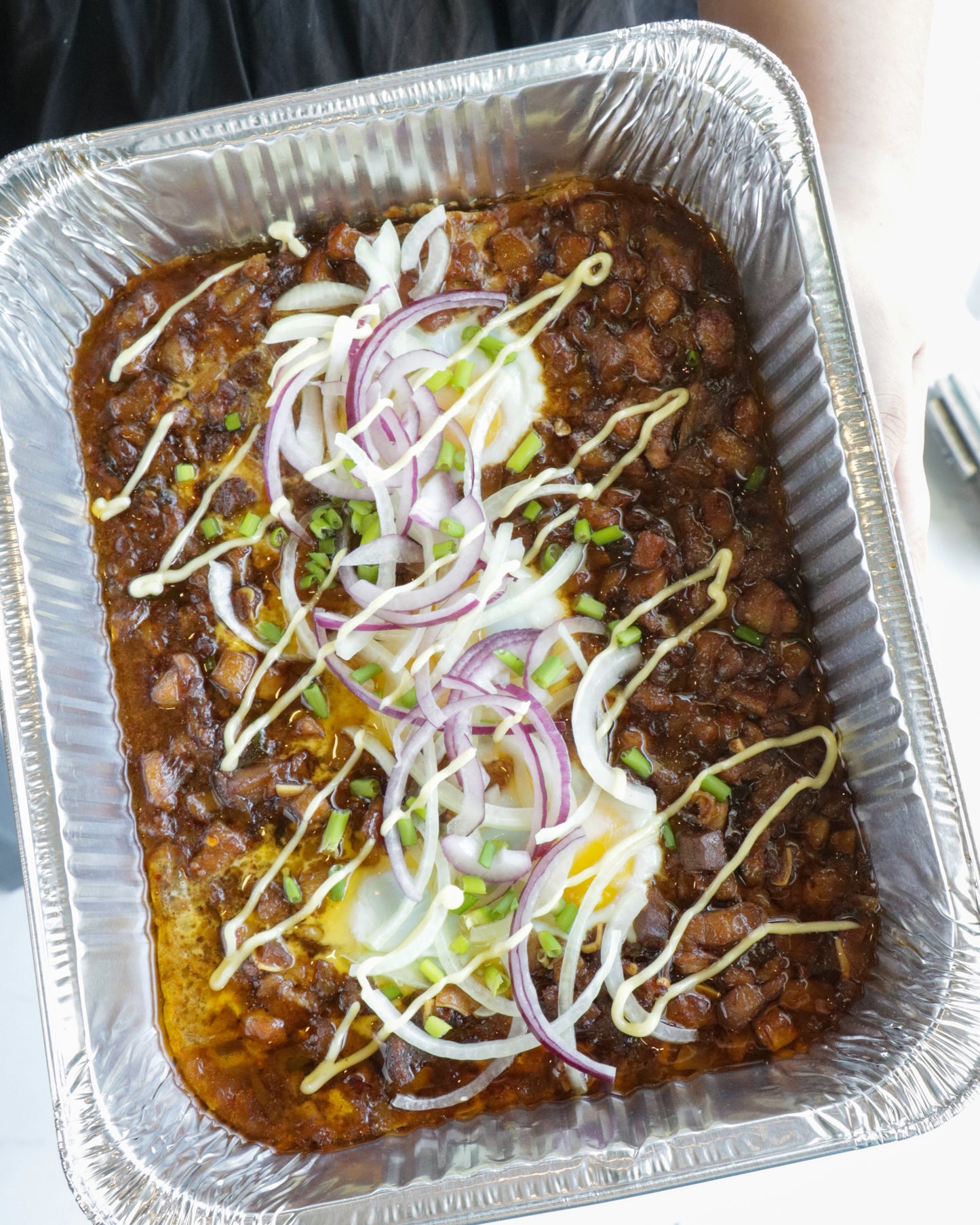 Asian Cow Pork Sisig Party Tray (8-10 pax)