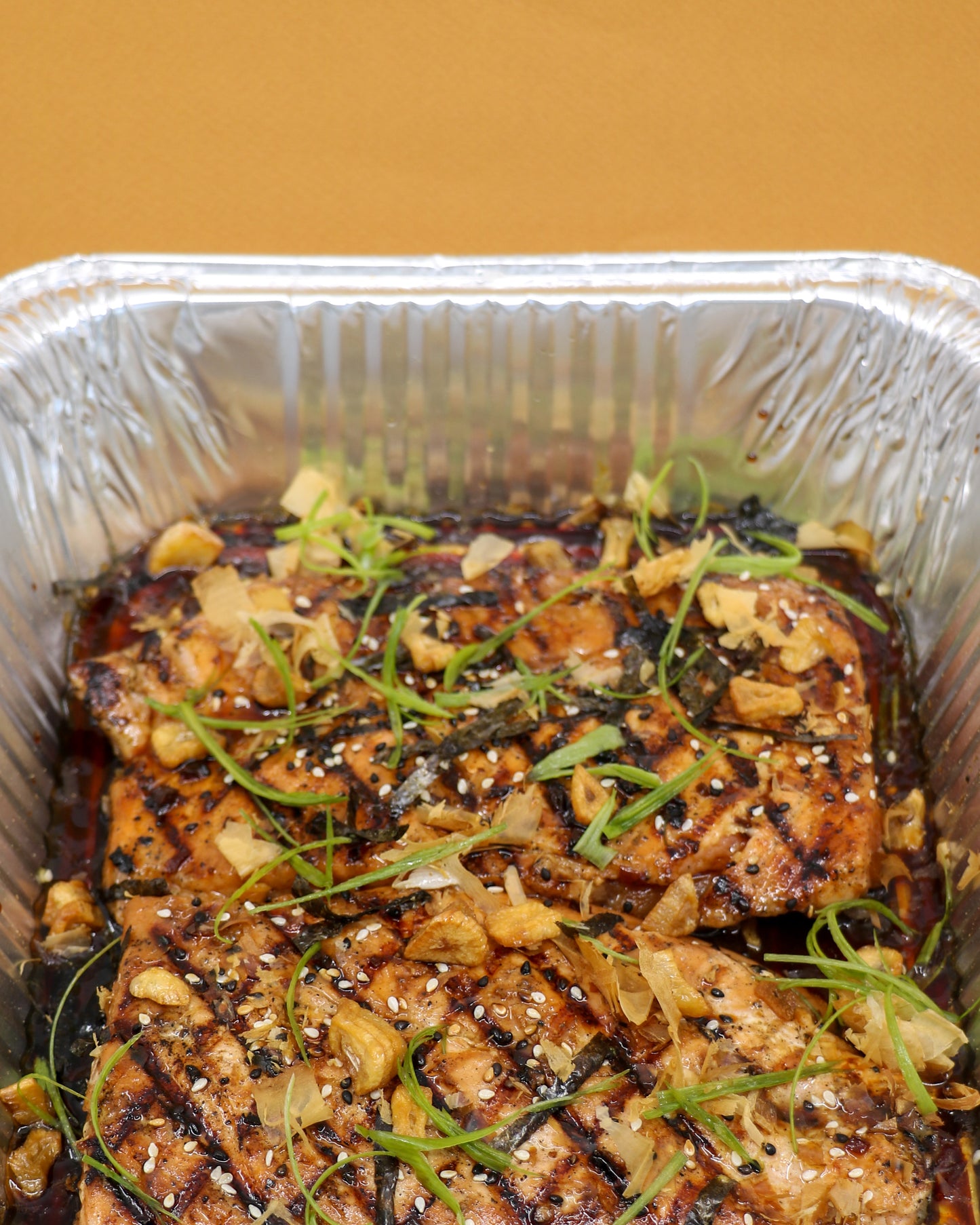Grilled Tasmanian Teriyaki Salmon Party Tray (8-10 pax)