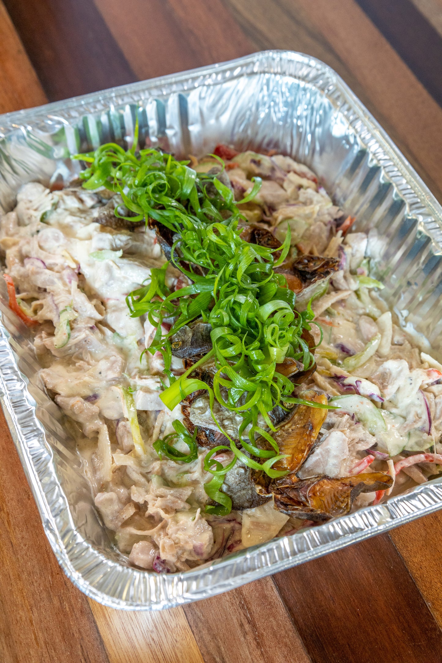 Langka Salad with Crispy Danggit