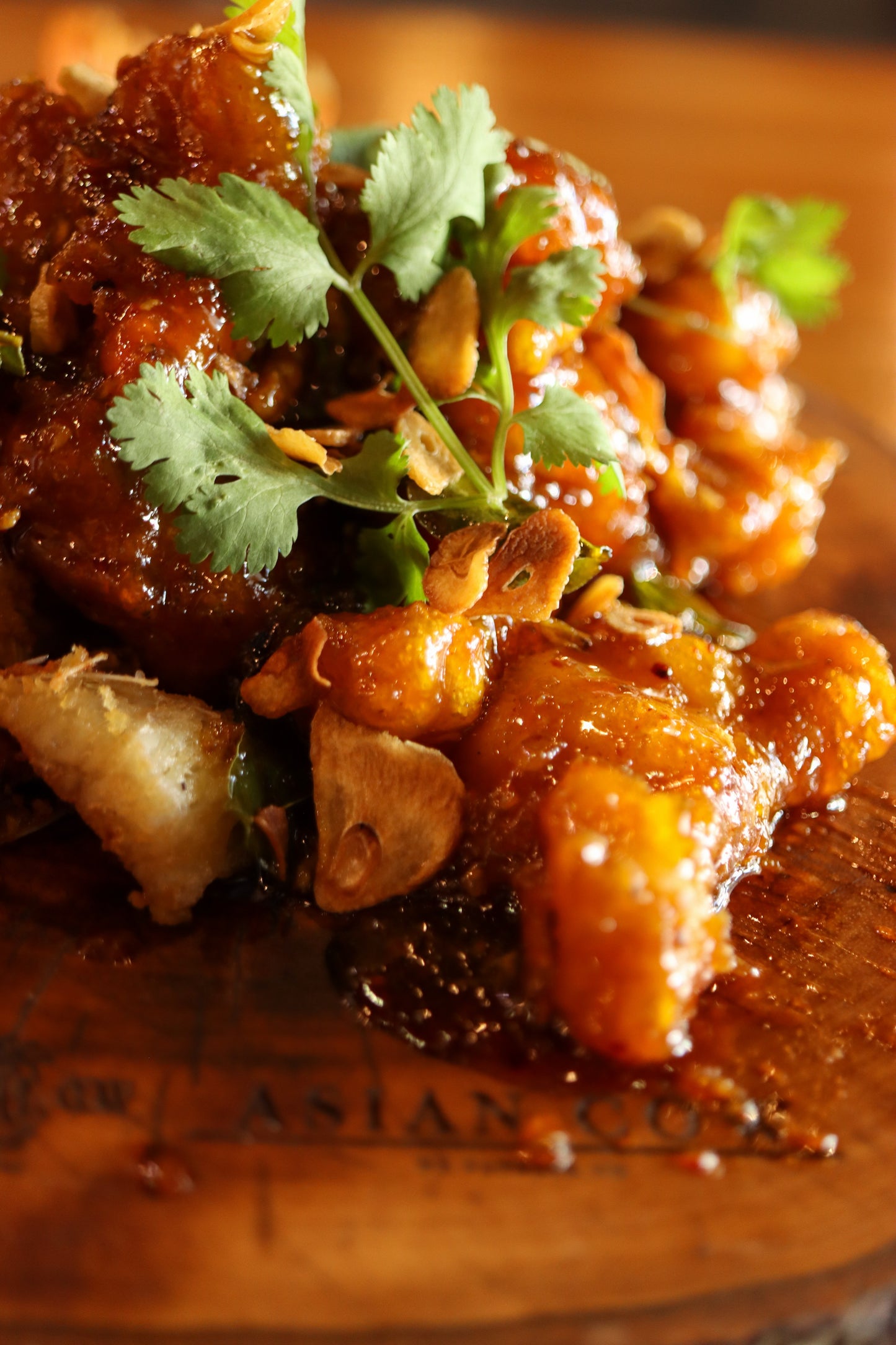 Singaporean Style Sweet Chili Fried Lapu-Lapu Party Tray (8-10 pax)