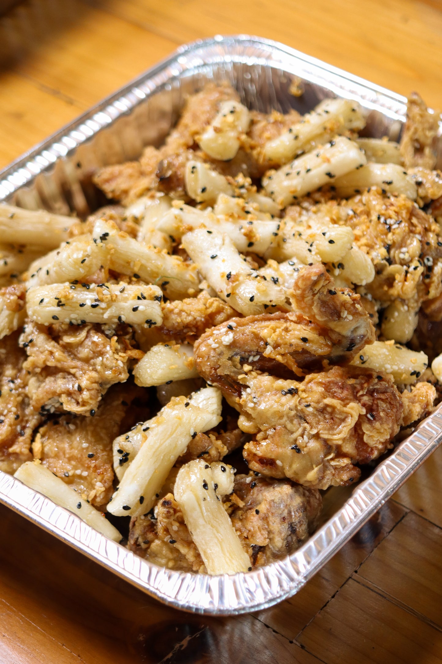 Korean Style Honey Garlic Chicken
