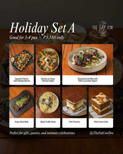 Fat Cow Holiday Sets