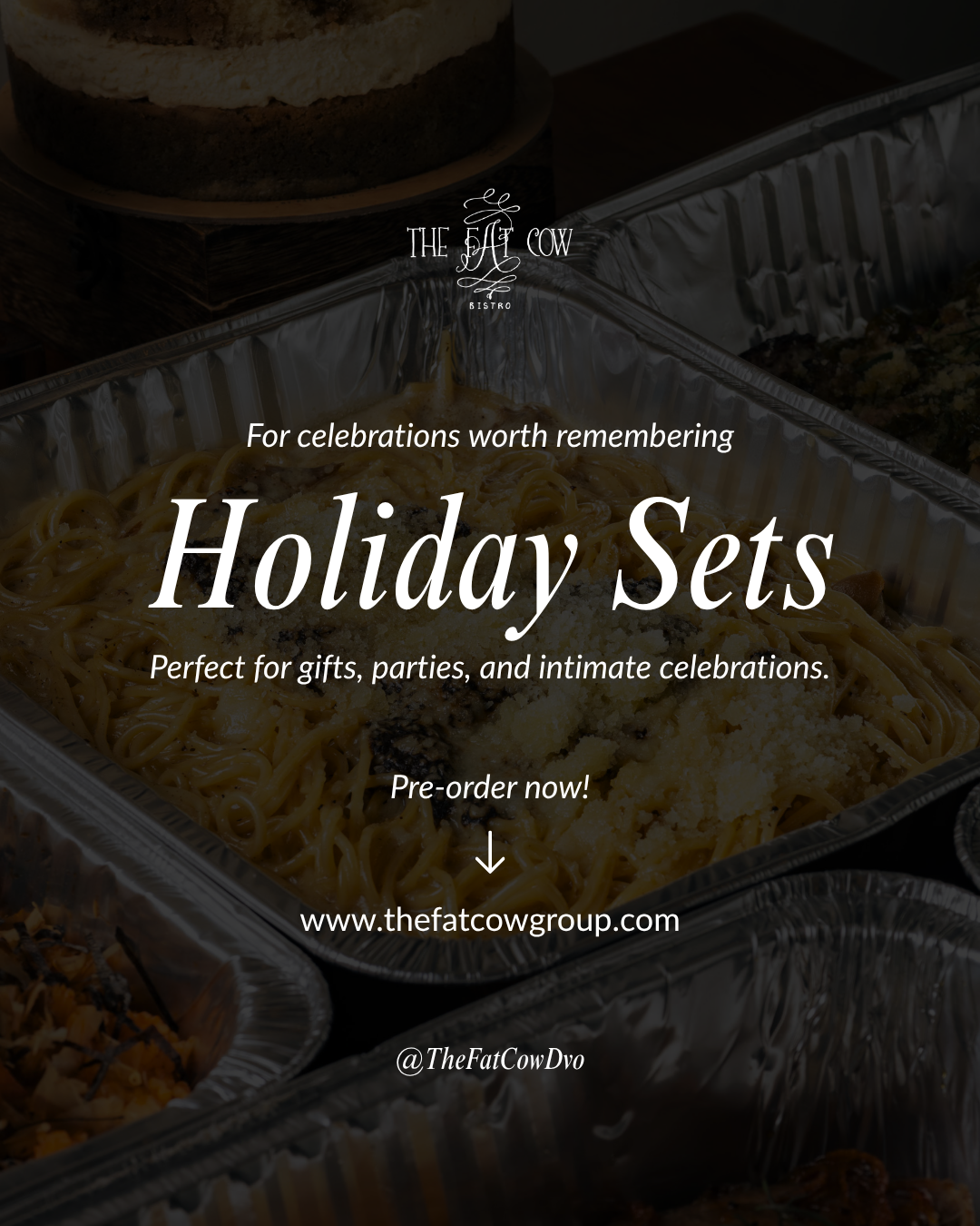 Fat Cow Holiday Sets