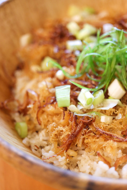 Crispy Shallot and Scallop Fried Rice