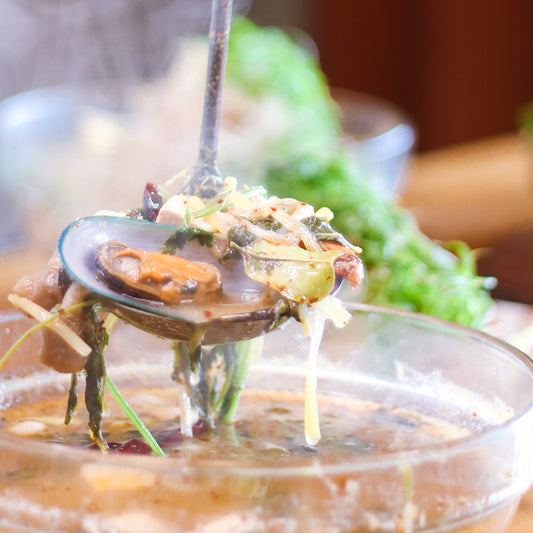 Tom Yum with Mixed Seafoods